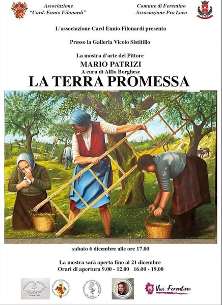 La Terra Promessa dell'artista Mario Patrizi